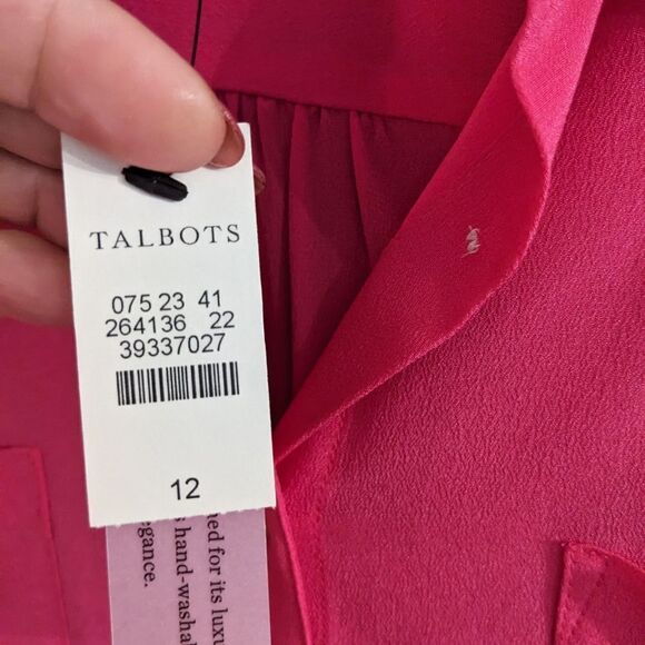 Talbots Silk Top - Picture 8 of 12